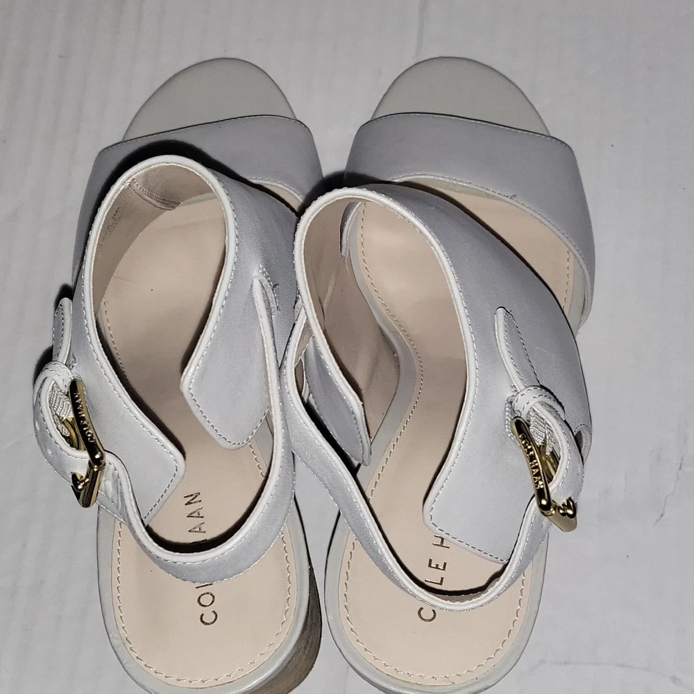 Cole Haan Gray Sandal 8 B - Picture 4 of 8